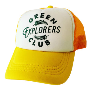 Kids Green Explorers Club Trucker Hat